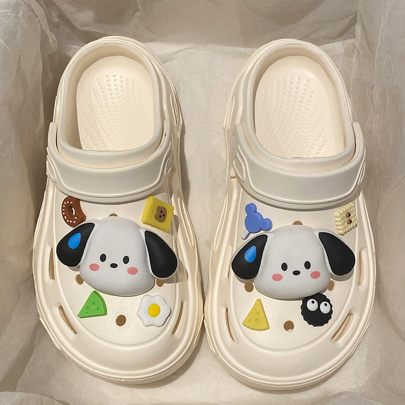 【Shoes】キャラクター厚底スリッパ T0313