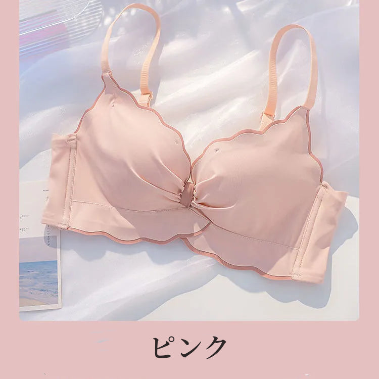 【Bra】美胸ブラ ブラ＆ショーツセット  T0186