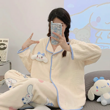 画像をギャラリービューアに読み込む, 【Roomwear】開襟キャラクターパジャマ人気ルームウェア　Z-6204
