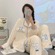 画像をギャラリービューアに読み込む, 【Roomwear】開襟キャラクターパジャマ人気ルームウェア　Z-6204
