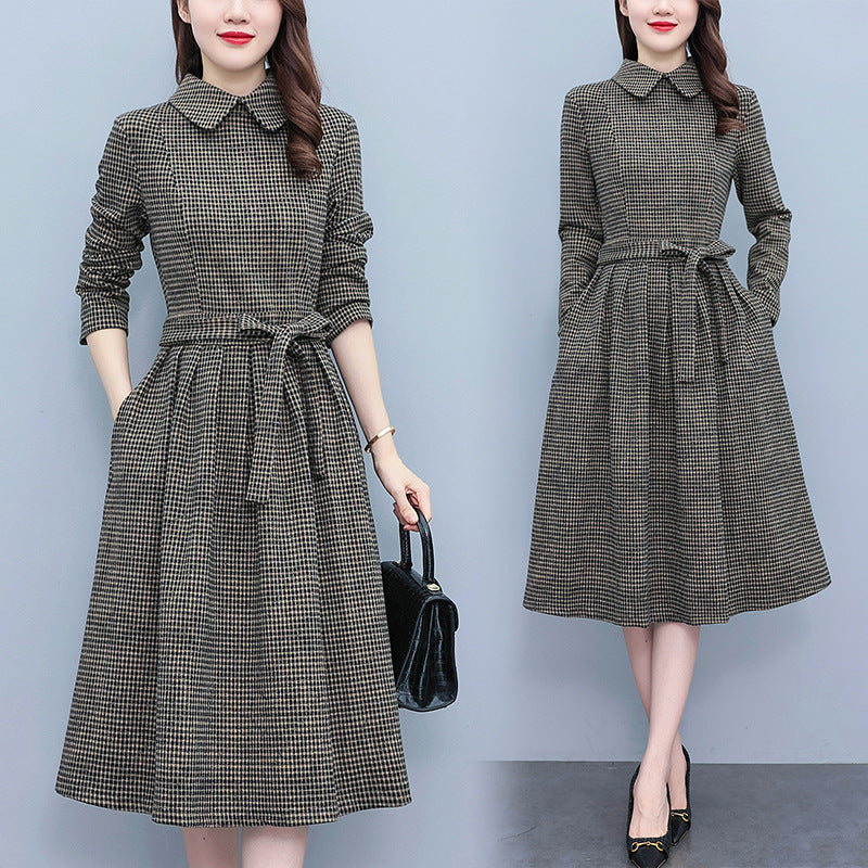 【Dress】ドールカラーワンピース    W9048