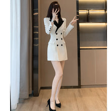 画像をギャラリービューアに読み込む, 【Dress】新入荷～配色フォーマルワンピース　W10720
