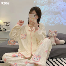 画像をギャラリービューアに読み込む, 【Roomwear】新入荷～開襟ルームウェアパジャマ　　Ｗ9591
