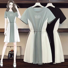 画像をギャラリービューアに読み込む, 【Dress】切り替えデザインワンピース　Ｗ11599
