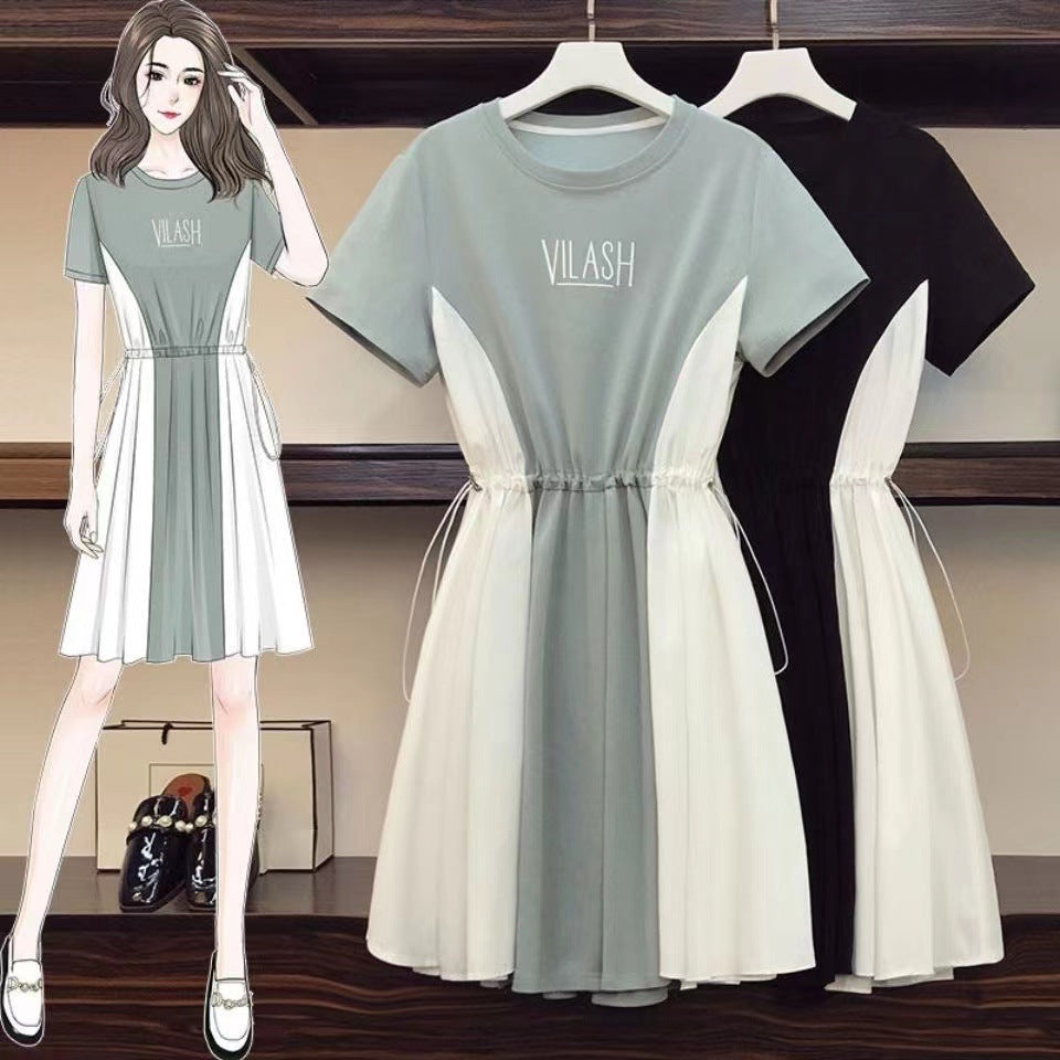 【Dress】切り替えデザインワンピース　Ｗ11599